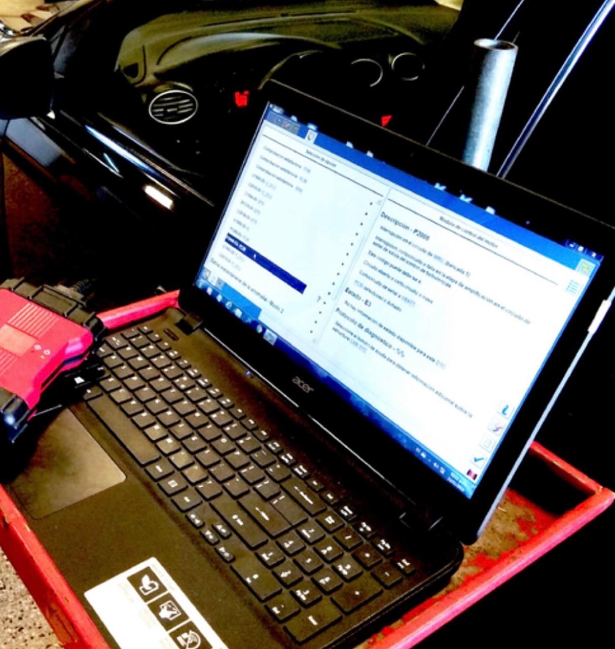 Diagnóstico computarizado con scanner